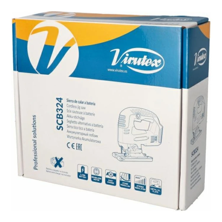 Wyrzynarka akumulatorowa VIRUTEX SCB324Y - zdjęcie 5