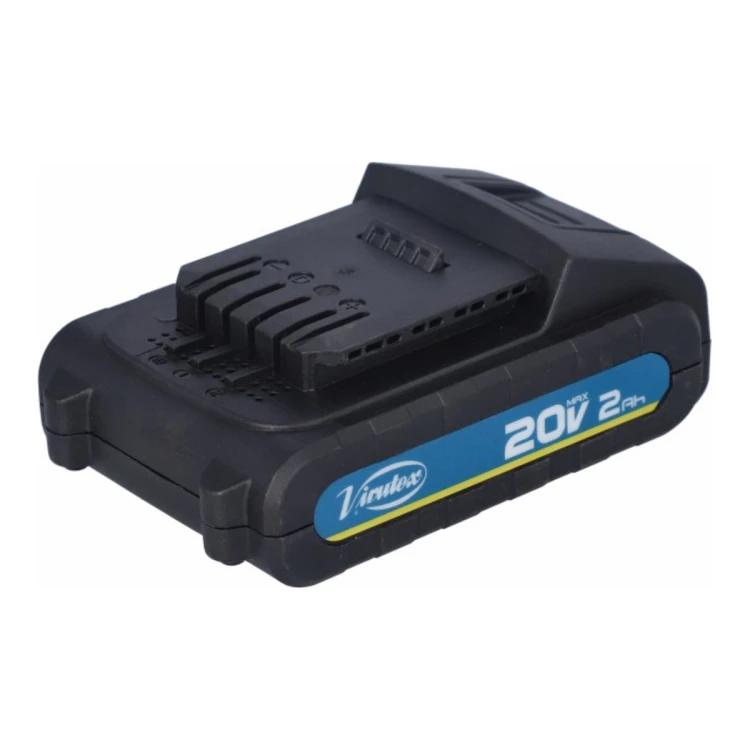 Akumulator VIRUTEX 20V 2,0 / 4,0 Ah, 12V 1,5 Ah i ładowarka CH80 - zdjęcie 3