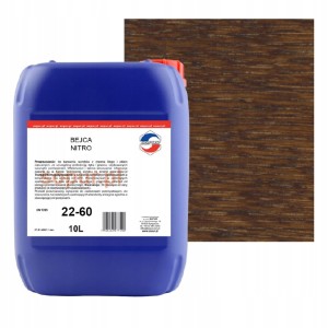 Bejca nitro SOPUR orzech 22-60 10l do drewna 2260