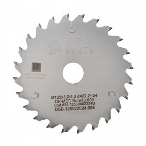 Ita Tools podcinak trapezowy DIAMENT 125x22x24Z H4