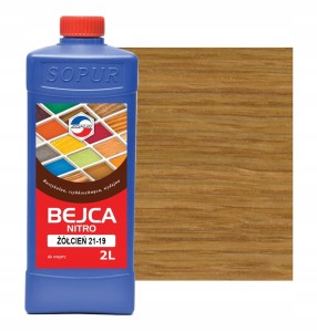 Bejca nitro SOPUR popiel 21-19 2l do drewna 2119