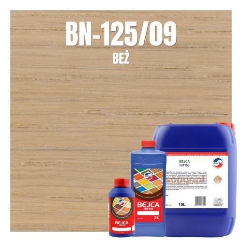 Bejca nitro SOPUR BN-125/09 beż