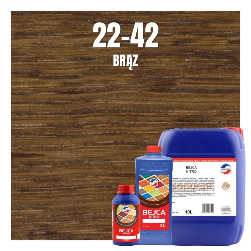Bejca nitro SOPUR 22-42 brąz