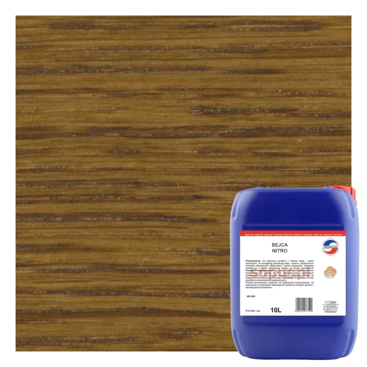 Bejca nitro SOPUR 22-481 brąz 10L