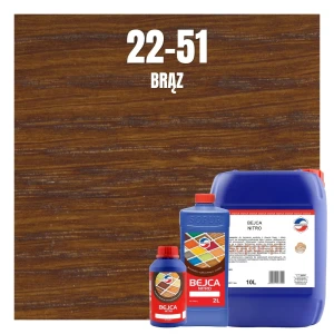Bejca nitro SOPUR 22-51 brąz