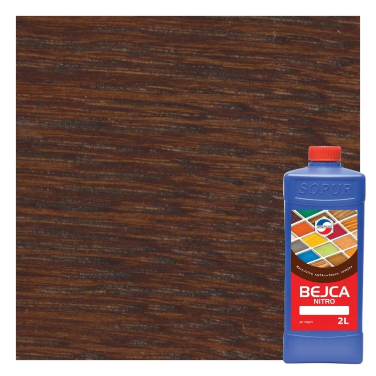 Bejca nitro SOPUR 22-46 brąz 2L