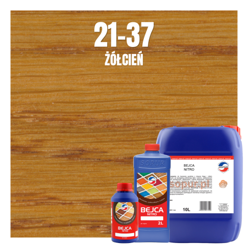 Bejca nitro SOPUR 21-37 żółcień