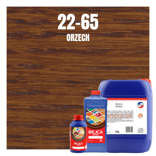 Bejca nitro SOPUR 22-65 orzech