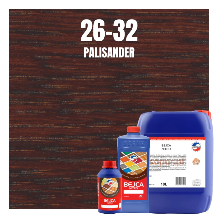 Bejca nitro SOPUR 26-32 palisander