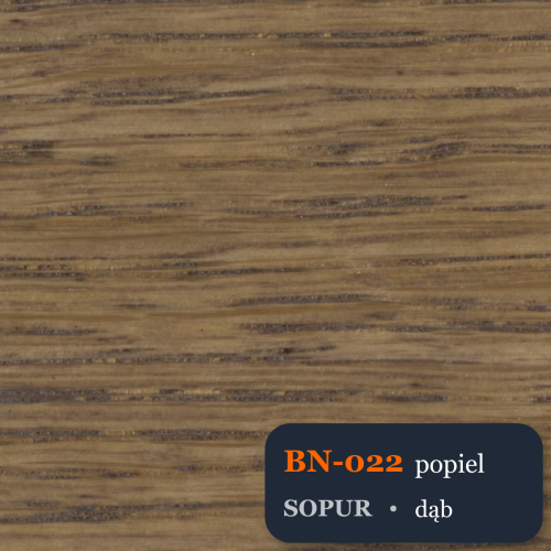 Bejca nitro SOPUR BN-022 popiel - próbka dąb