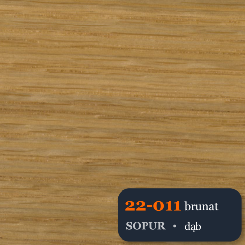 Bejca nitro SOPUR 22-011 brunat - próbka dąb