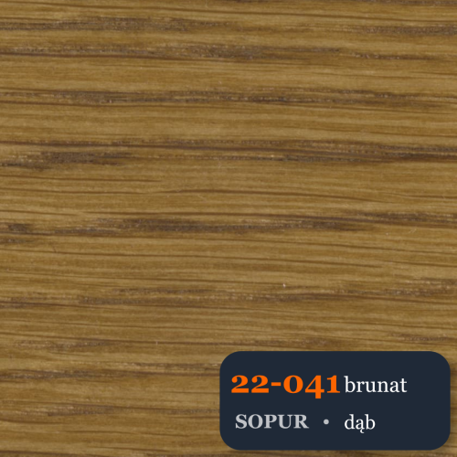 Bejca nitro SOPUR 22-041 brunat - próbka dąb