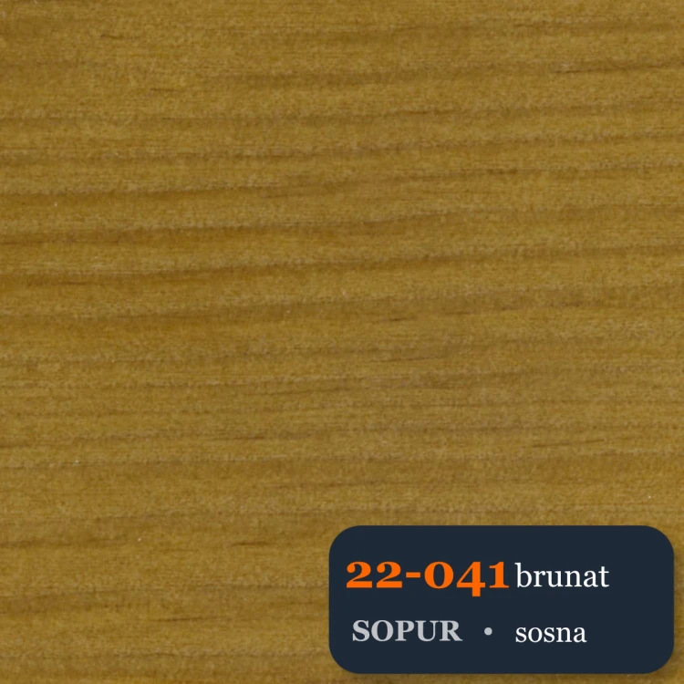 Bejca nitro SOPUR 22-041 brunat - próbka sosna