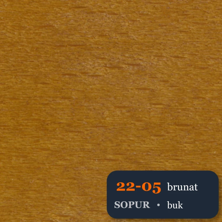 Bejca nitro SOPUR 22-05 brunat - próbka buk