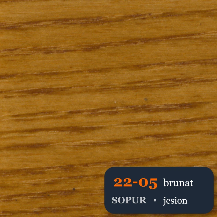 Bejca nitro SOPUR 22-05 brunat - próbka jesion