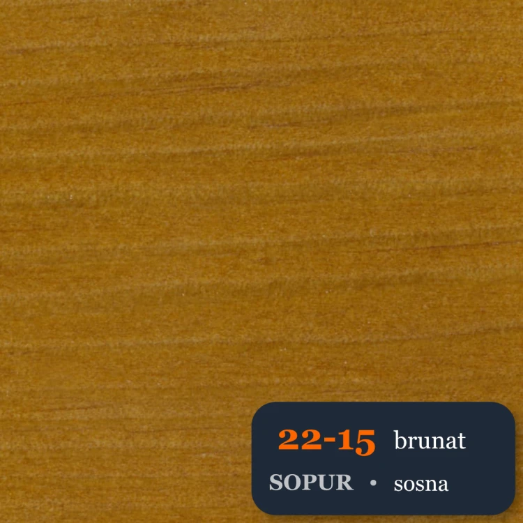 Bejca nitro SOPUR 22-15 brunat - próbka sosna