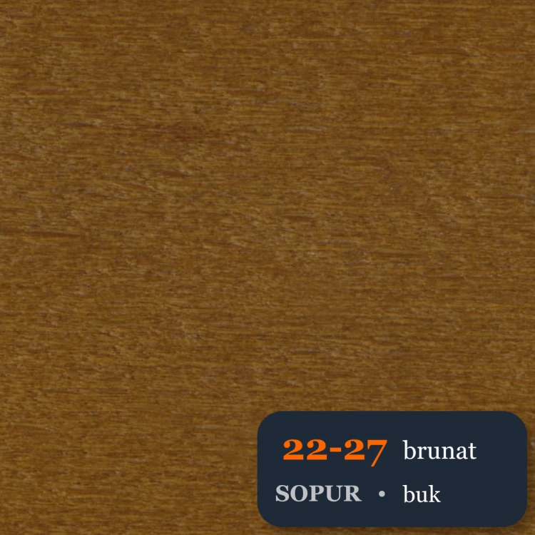 Bejca nitro SOPUR 22-27 brunat - próbka buk