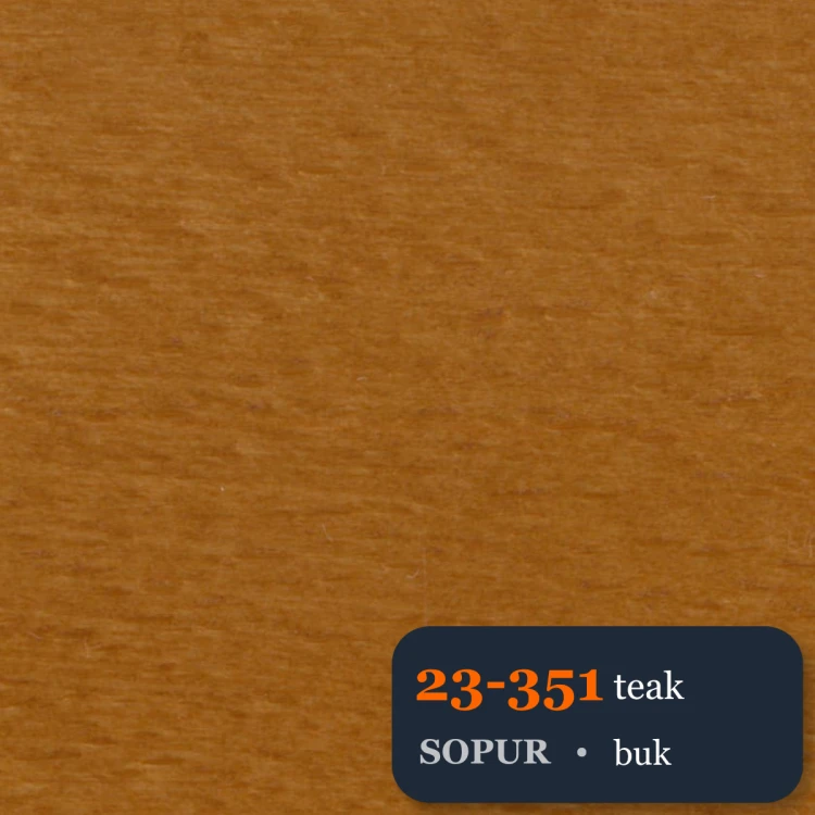 Bejca nitro SOPUR 23-351 teak - próbka buk