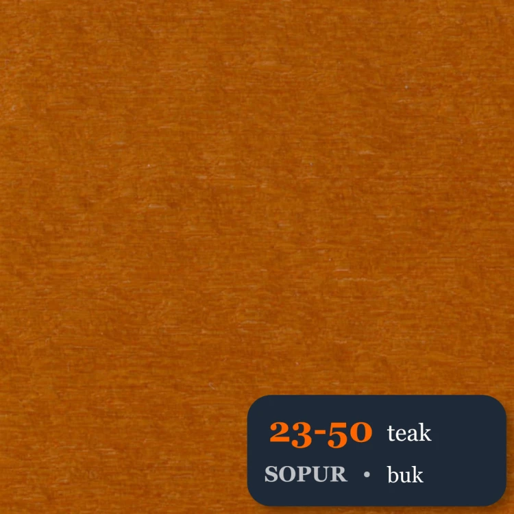 Bejca nitro SOPUR 23-50 teak - próbka buk