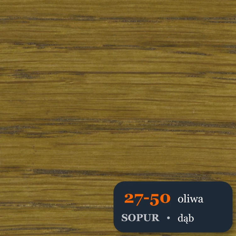 Bejca nitro SOPUR 27-50 oliw - próbka dąb
