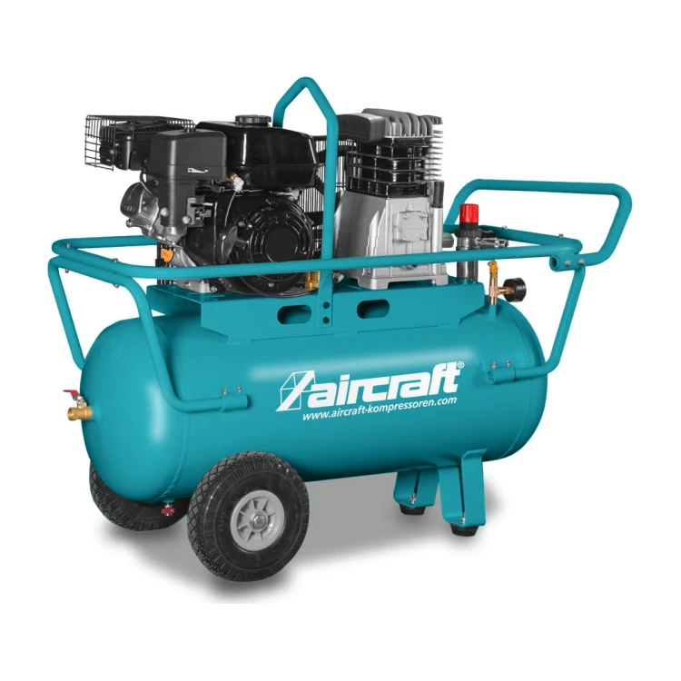 Kompresor tłokowy AIRCRAFT AIRBAU 480/100 B z silnikiem spalinowym