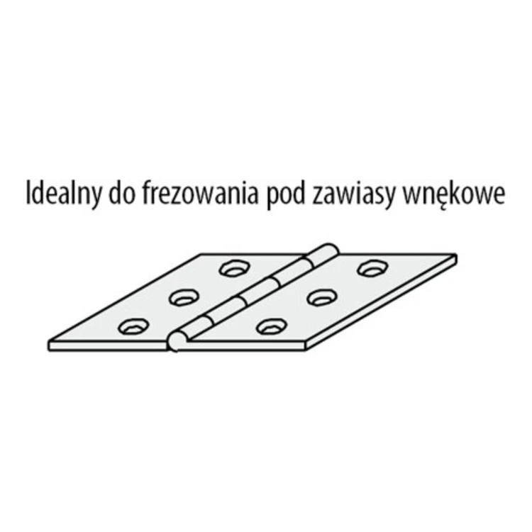Frez CMT 902 do płytkich wybrań pod zawiasy wnękowe (skrzydełkowe)