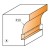 Frez CMT 955.307 M - profil A, R 10 mm