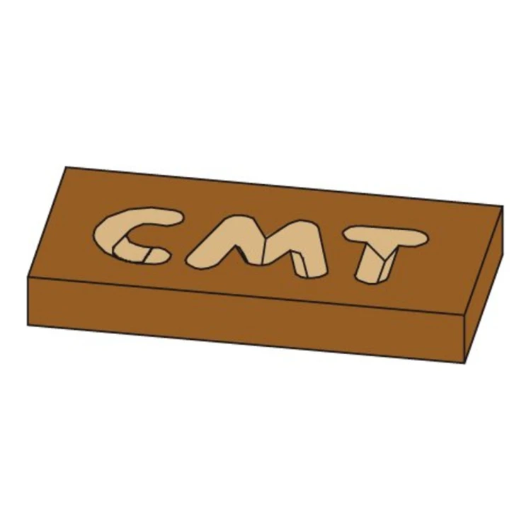 Frezy grawerskie CMT 958 - rysunek wymiarowy