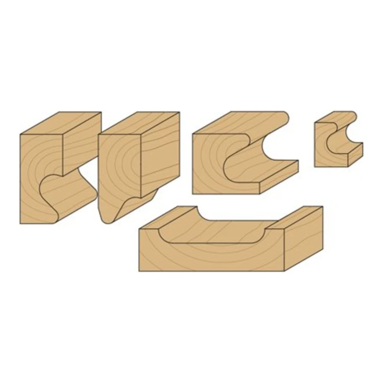 Frez CMT 955 - uchwyt drewniany w listwie