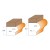 Frezy CMT 955.804B i 955.805B - profile parapetu