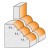 Frez CMT 980.521 - profil 3 x R 8