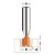 Frezy do korytek CMT 8/981.511-512 - rysunek wymiarowy