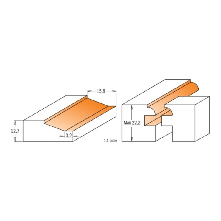 Zestaw CMT 900.024 - profil ramiaka