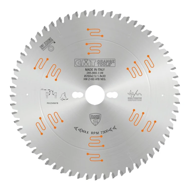 Piła CMT 285 Orange Chrome D260 Z60