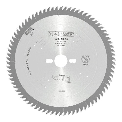 Piła tarczowa CMT 281-295 Xtreme bez podcinaka - D 220-350 mm