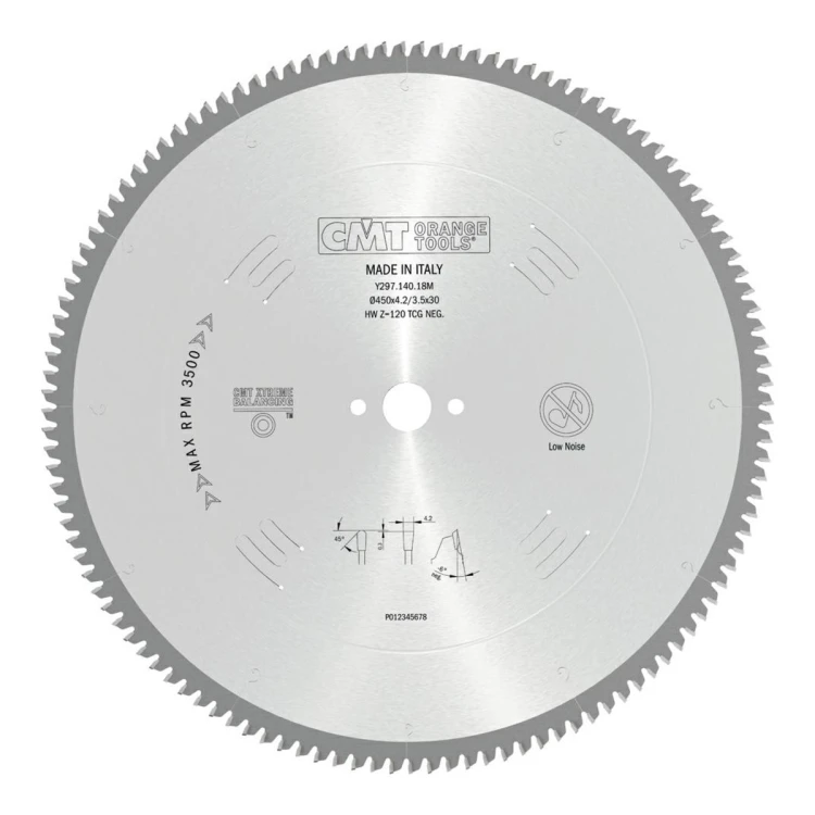 Piła tarczowa CMT 281-295 Xtreme bez podcinaka - D 220-350 mm - widok 4