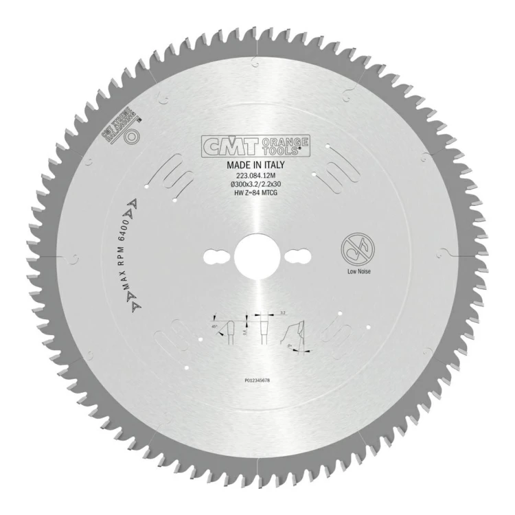 Piła tarczowa CMT 223 do płyt mineralno-akrylowych (Corian) - widok 3