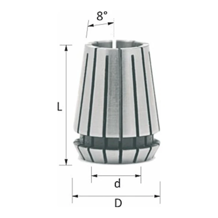 Tuleja zaciskowa CMT ER32 DIN 6499 - średnice 3-20 mm