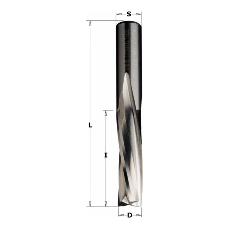 Frez spiralny wykańczający CMT 194 negatyw Z3 VHM - D 10-20 mm, RH i LH
