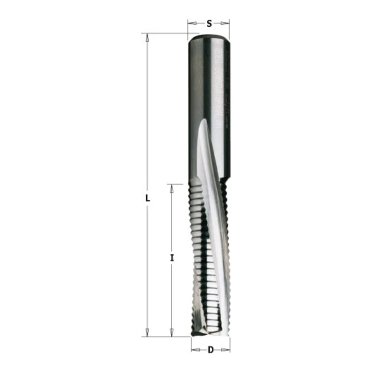 Frez spiralny zgrubny CMT 196 negatyw Z3R z łamaczem wióra VHM - D 8-20 mm