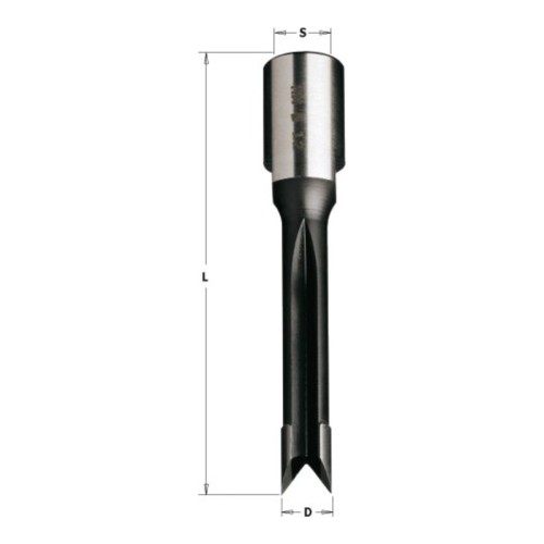Frez oscylacyjny CMT 163 HM Z2, gwint M12x1 - D 12-16 mm