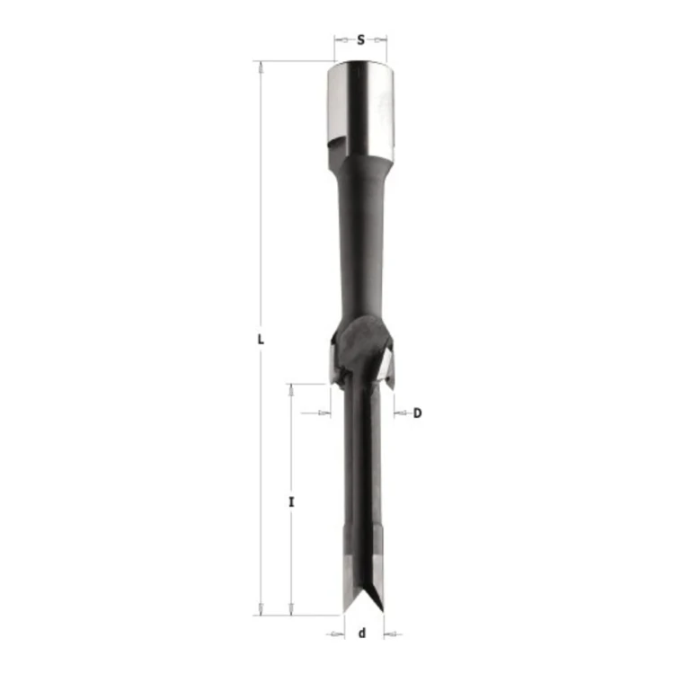 Frez oscylacyjny CMT 166/167 HM Z2 ze stopniem, M12x1 - D 19 i 22 mm