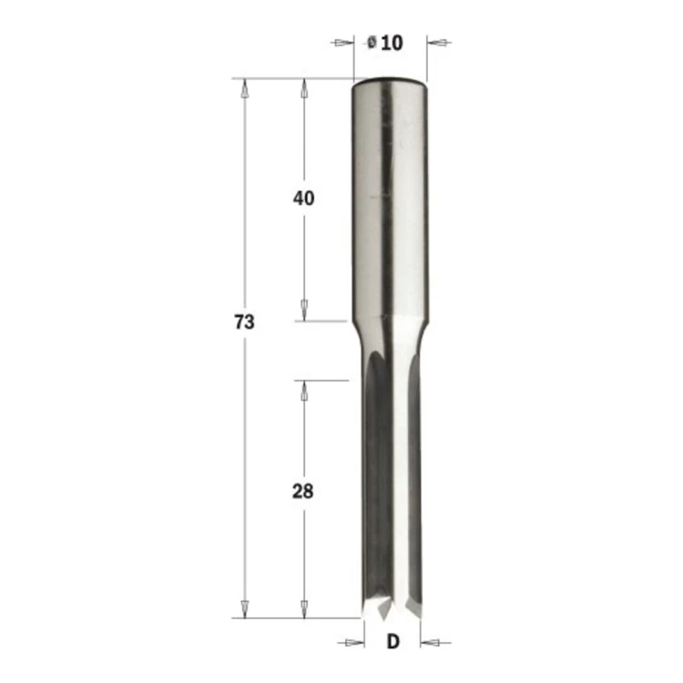 Frez oscylacyjny CMT 105 HL Z4, chwyt 10 mm - D 6-12 mm - zdjęcie 3