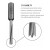Wiertło XTreme nieprzelotowe pełnowolframowe CMT 311.71/72 VHM Z2 Mirror Finish - D 5-10 mm, RH i LH - zdjęcie 2