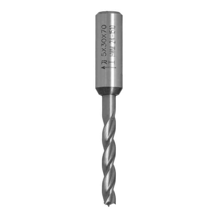 Wiertło XTreme nieprzelotowe pełnowolframowe CMT 311.31/32 VHM Z3 - D 5 i 8 mm, RH i LH