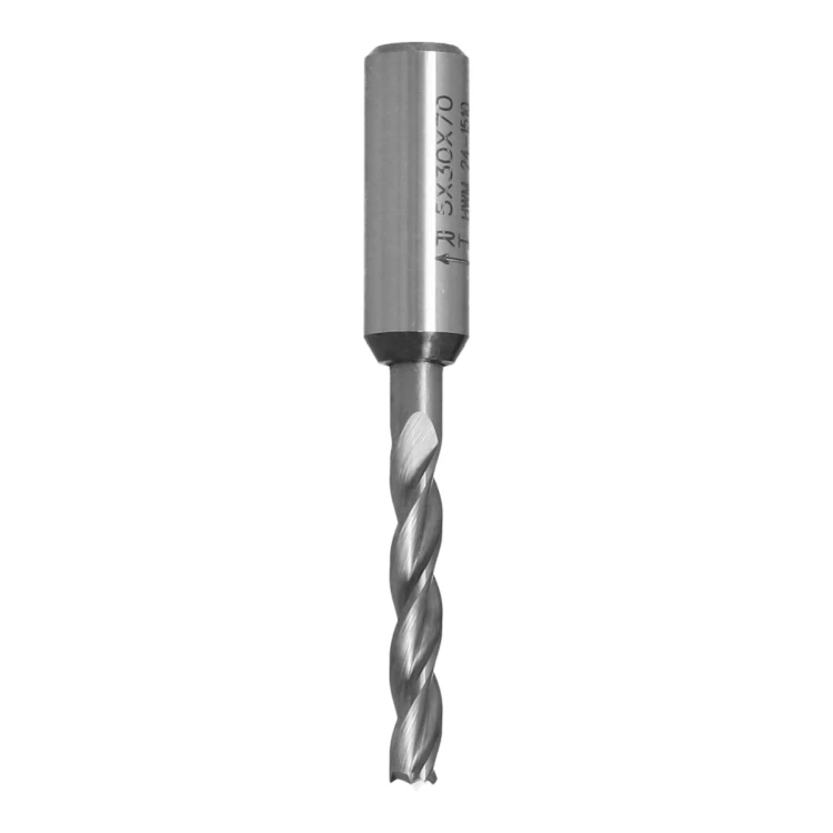 Wiertło XTreme nieprzelotowe pełnowolframowe CMT 311.31/32 VHM Z3 - D 5 i 8 mm, RH i LH - zdjęcie 2