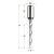 Wiertło XTreme przelotowe pełnowolframowe CMT 314.21/22 VHM Z2 z ostrzem V - D 3-10 mm, RH i LH - zdjęcie 3