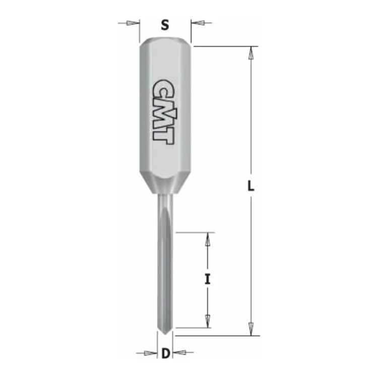 Wiertło XTreme pełnowolframowe CMT 382 VHM Z1 - D 2-5 mm, RH i LH - zdjęcie 4