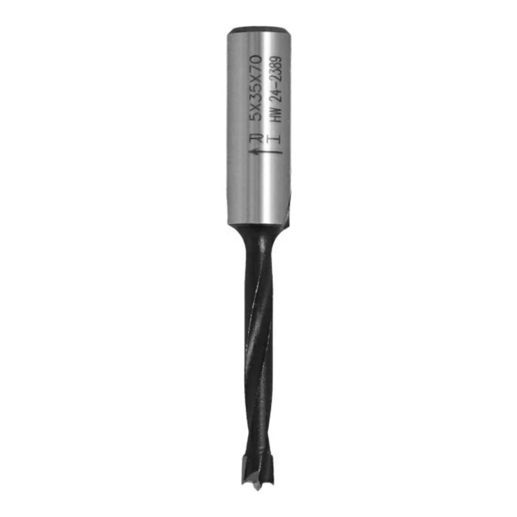 Wiertło nieprzelotowe CMT 311 HM Z2 V2, L 70 mm, trzpień 10x30 - D 4-16 mm, RH i LH - zdjęcie 4