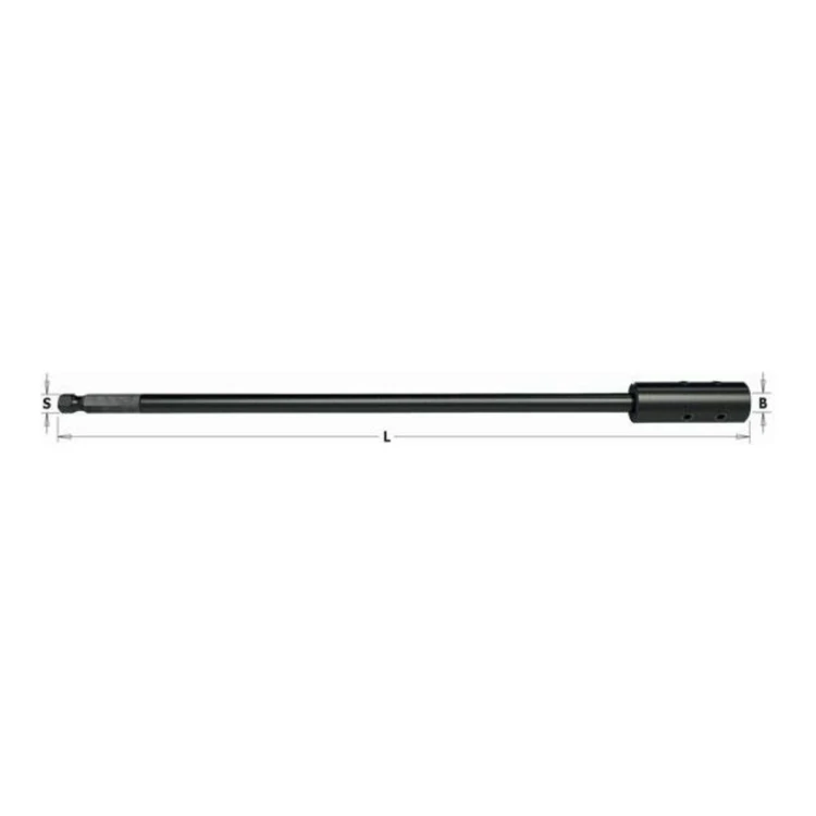 Przedłużka CMT 507 do wierteł z chwytem HEX - L 330 mm - zdjęcie 3